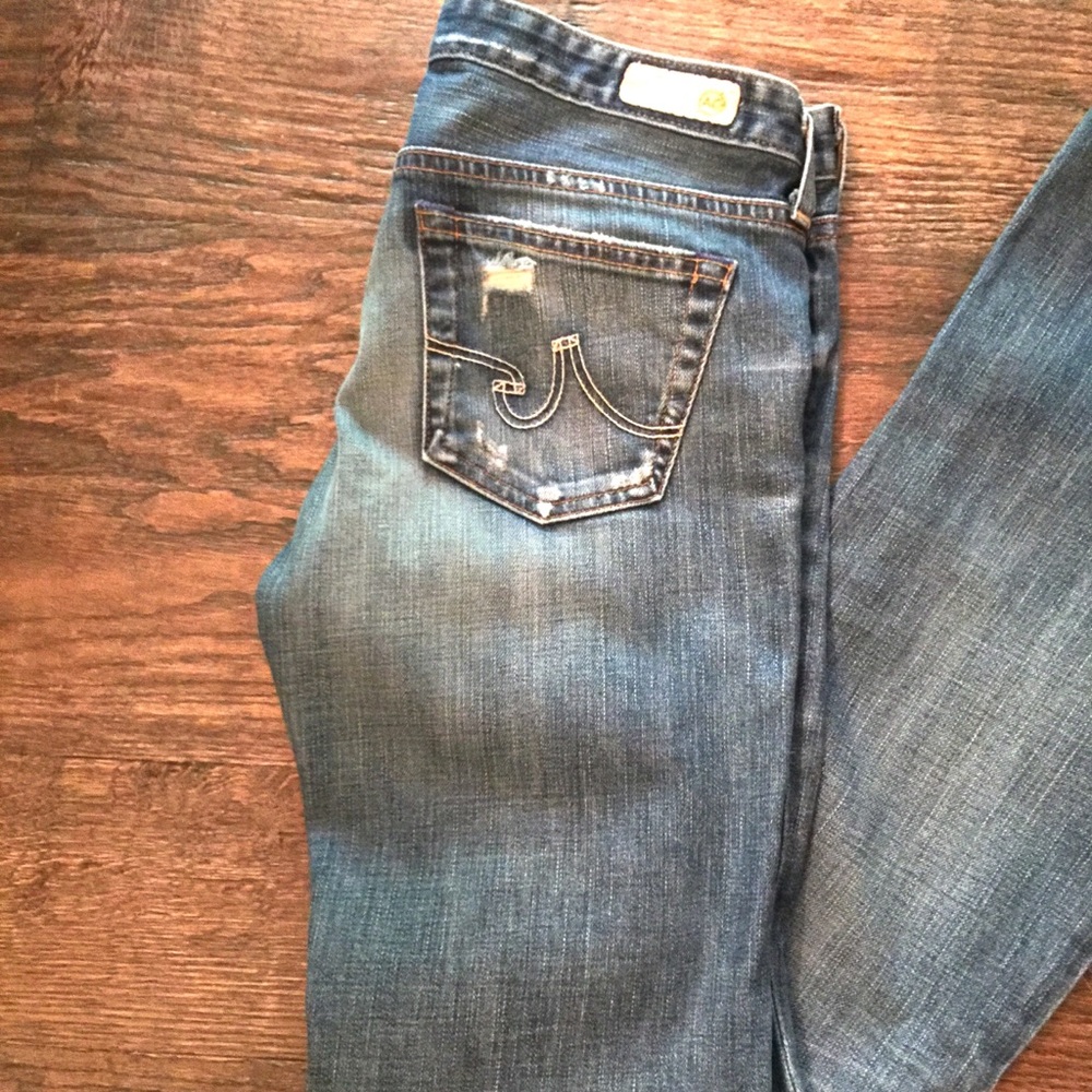 58 AG Adriano Goldschmied ‘Angel’ Boot Cut Jeans - Picture 4 of 8